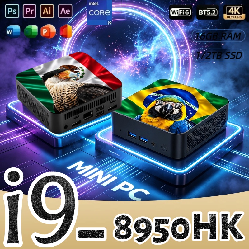 Pc Gaming Gaming - ミニPC Core i9-8950HK 16GB RAM 2TB