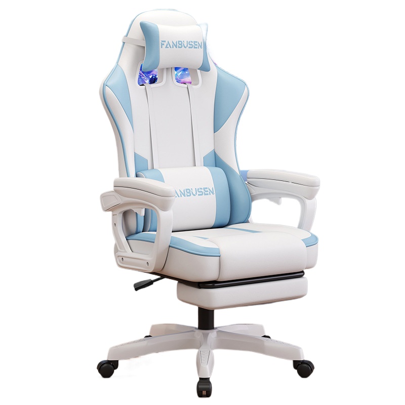 Pc Gaming Gaming - PCデスク用ゲーミングチェア、人間工学に基づいたオフィスチェア、ゲーマー向け高さ調節可能なレーシングスタイルコンピュータチェア、寮の部屋用モダンチェア
