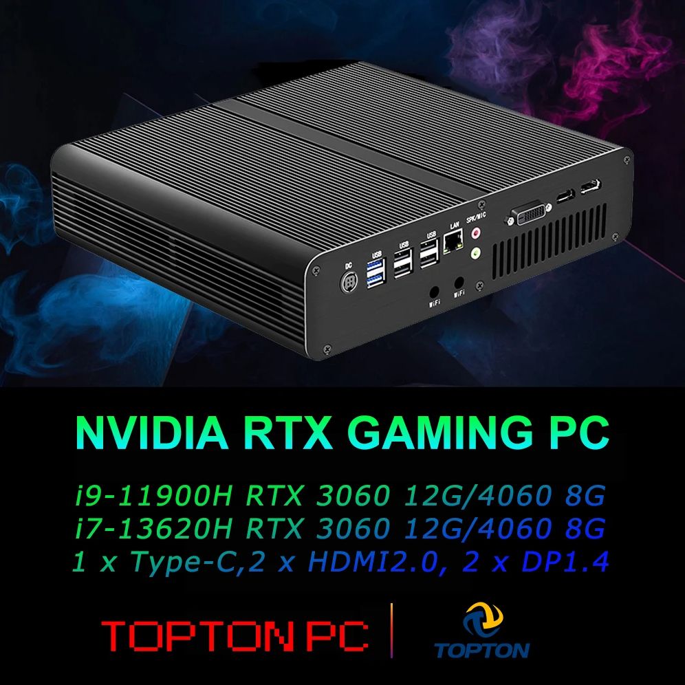 Pc Gaming Nvidia 3060 - Topton V7 ゲーミング ミニ PC インテル