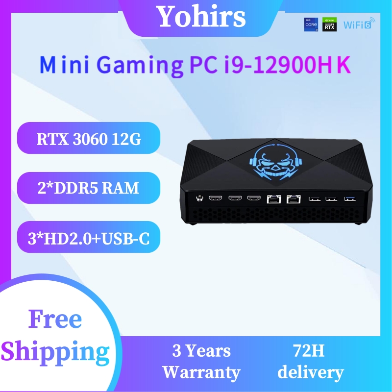 Pc Gaming Nvidia 3060 - 第13世代ゲーミングミニPC Intel Core I9 13900HK I7