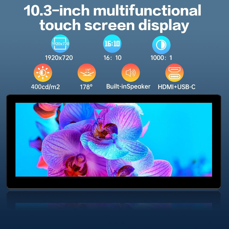 10.3インチ小型タッチスクリーンモニター 60hz スピー - Imac Gaming Pc のレビューと価格