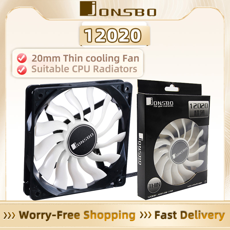 JONSBO 12020 120mm DC 12V 3Pin - Pc Gaming Case のレビューと価格