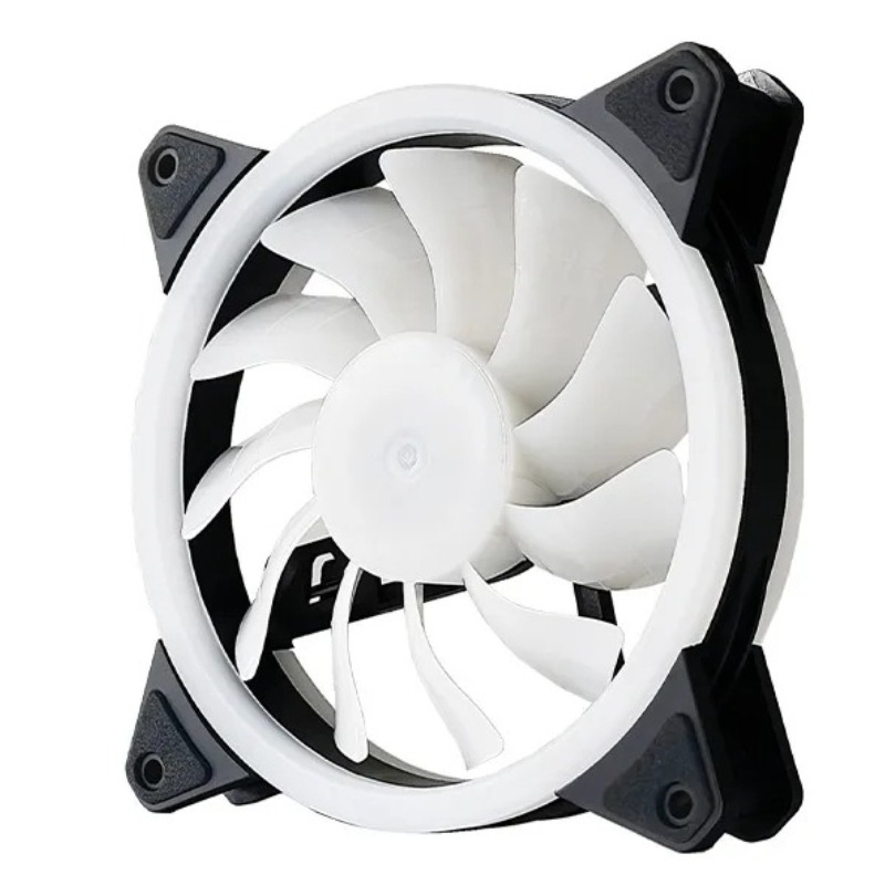 120mm RGB 静音調整可能PC冷却ファン IRリモコン - Pc Gaming Case のレビューと価格