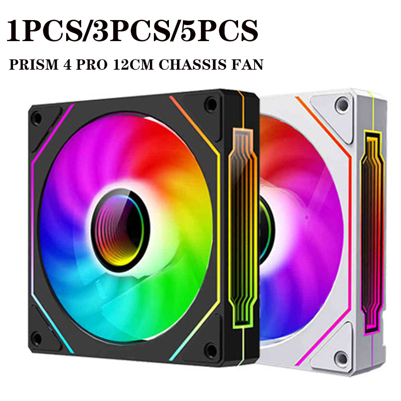 PRISM 4 PRO 120mm PWM ARGBケースフ - Pc Gaming Case のレビューと価格