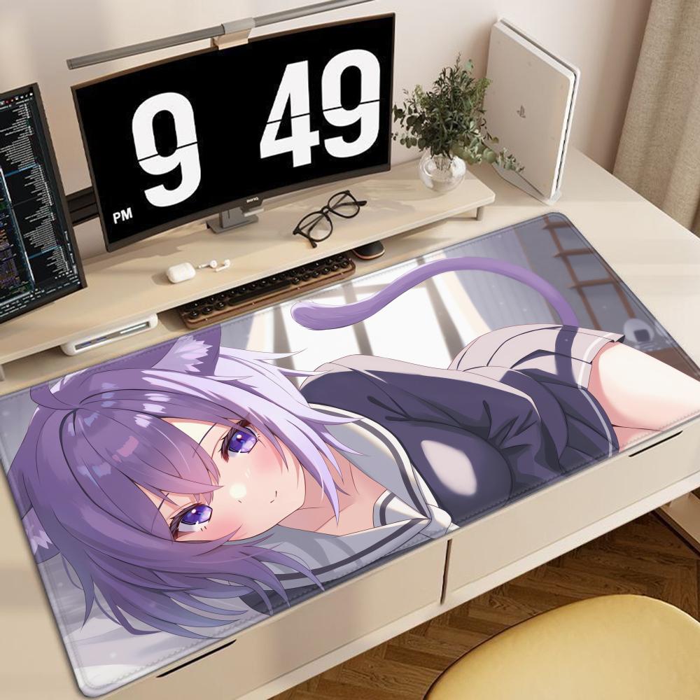 マウスパッド アニメガール 拡張デスクマット PC ゲームア - Pc Gaming Girl のレビューと価格
