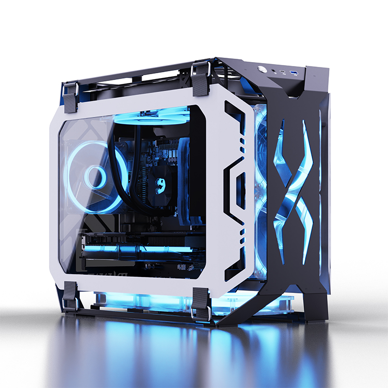 Lovingcool新デザインオープンスタイルゲーミングシャ - Pc Gaming Case のレビューと価格