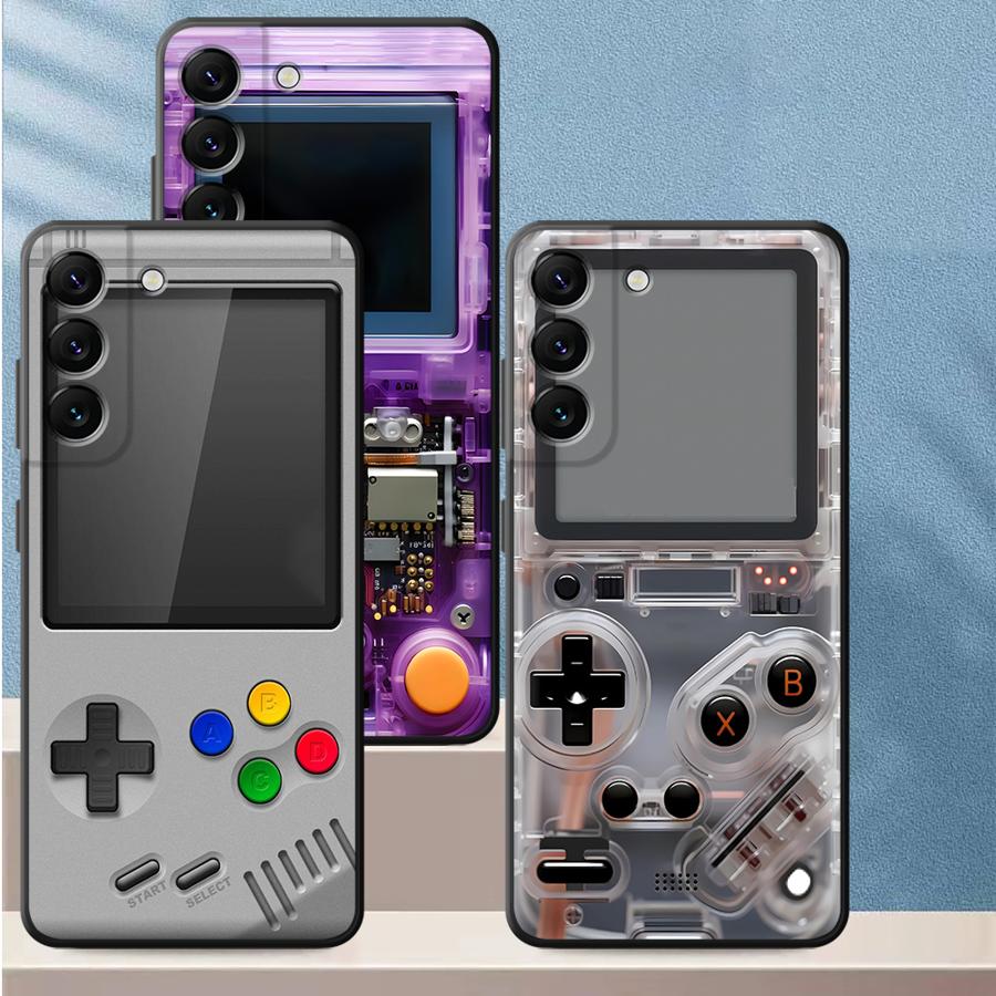 パープルゲーミングコンソール風スマホケース サムスン Gal - Pc Gaming Case のレビューと価格