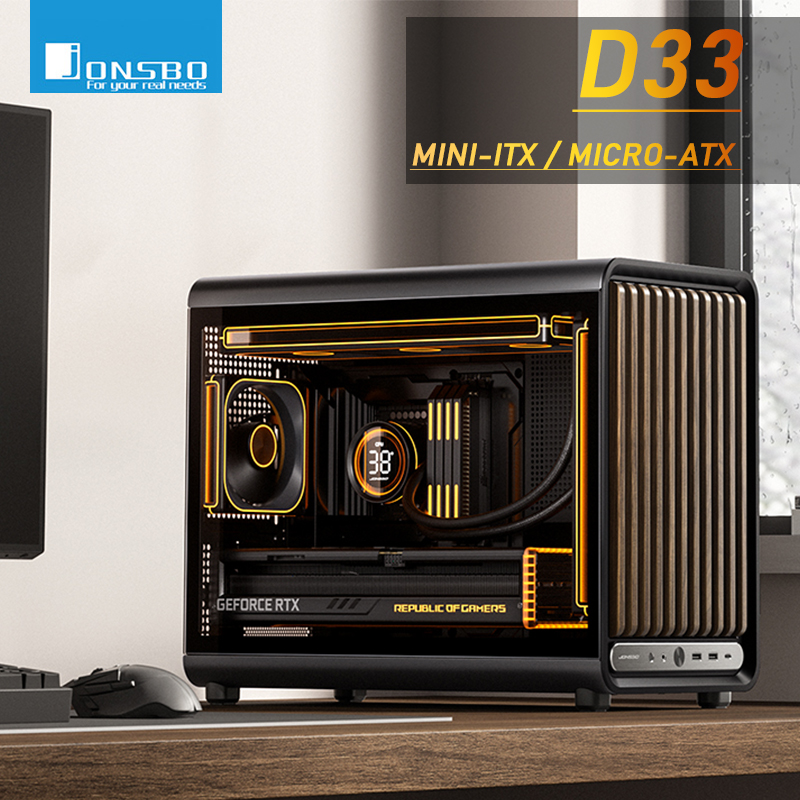 Jonsbo D33 MATXシャーシ ミニITXデスクトッ - Pc Gaming Center のレビューと価格