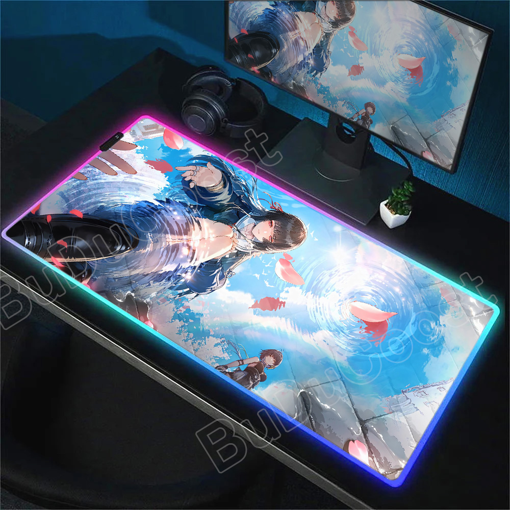新しいRGB JKガールチサマウスパッドXXLゲーミング「ウ - Pc Gaming Girl のレビューと価格