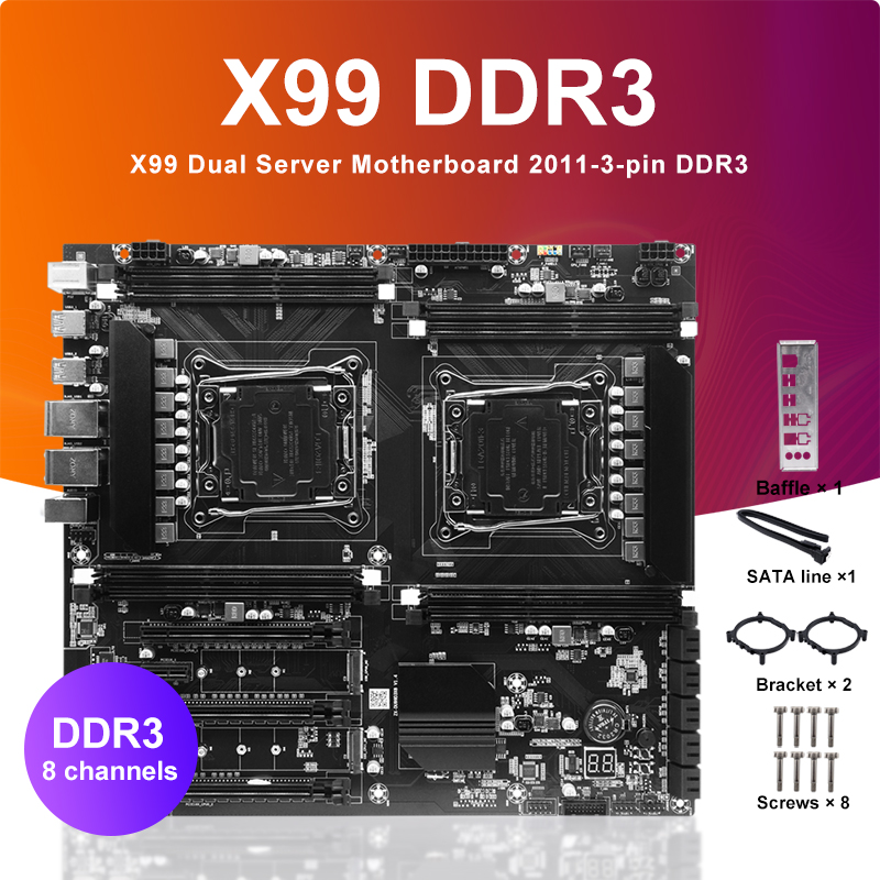X99 デュアルソケット Cpu マザーボード Lga201 - Pc Gaming Xeon のレビューと価格