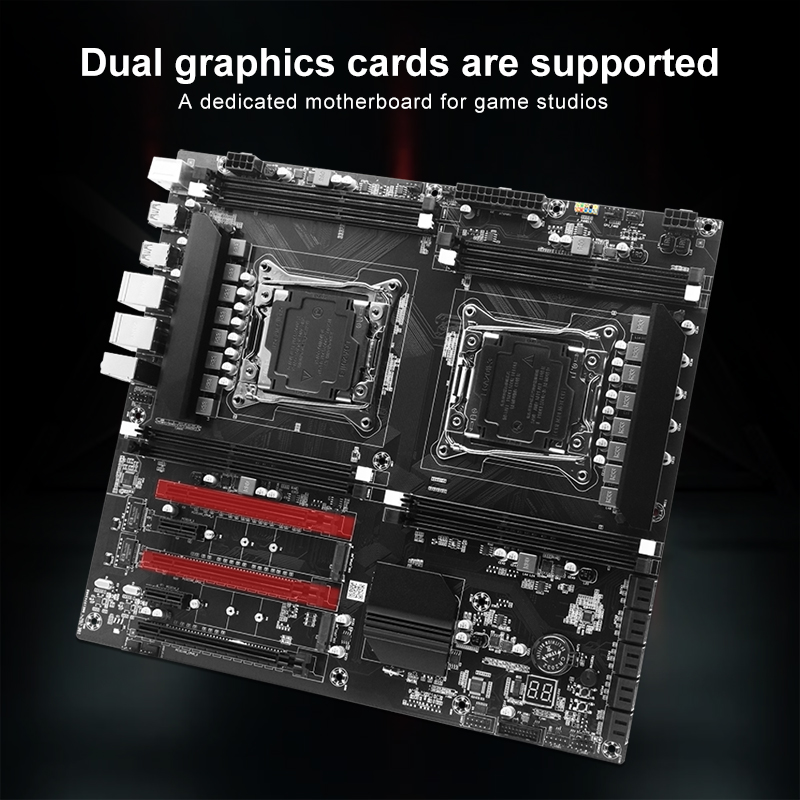 X99 デュアルソケット Cpu マザーボード Lga201 - Pc Gaming Xeon のレビューと価格